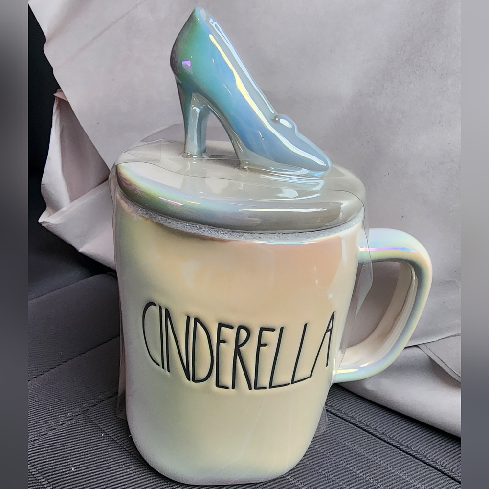 Rae Dunn Disney Cinderella Slipper Mug